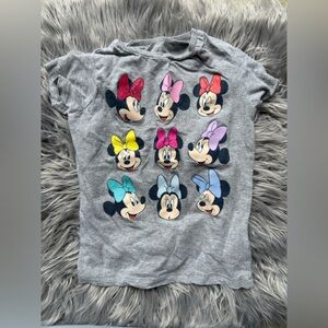 Minnie Mouse Tee Shirt Top Blouse Girls